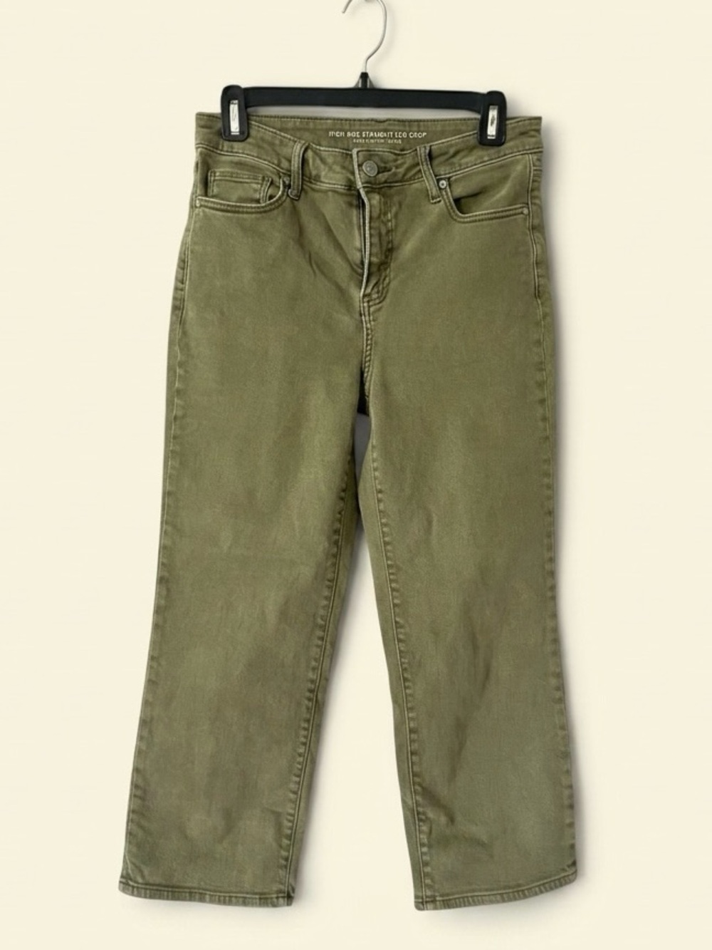 CHICO’S Sage Green Cropped Women's Jeans